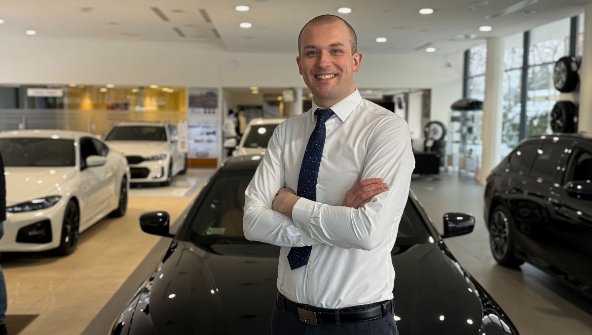 Adam Mospinek Zastępca Kierownika Działu Części i Akcesoriów BMW i MINI