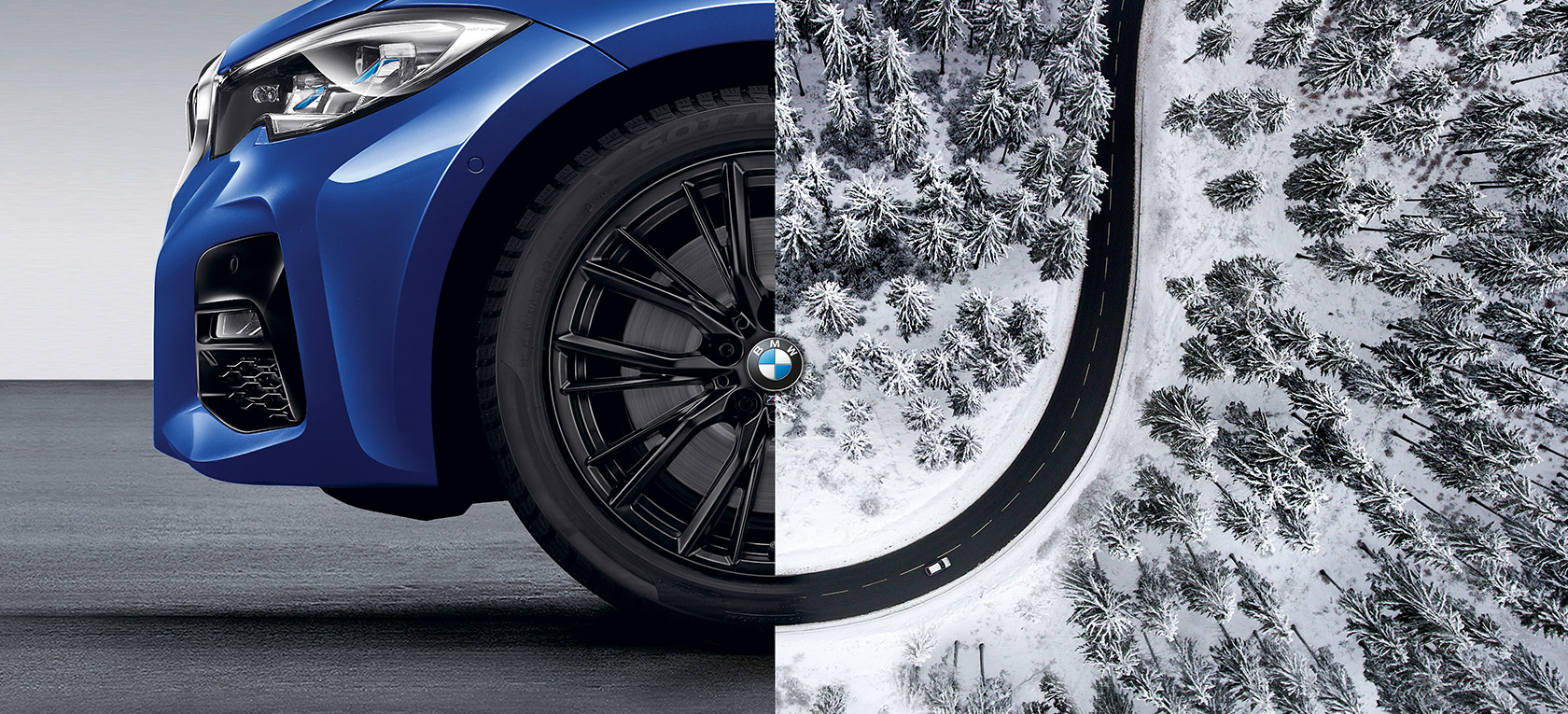 Koła zimowe BMW.